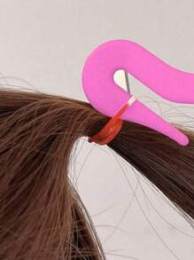 5 Reusable Rubber Band Cutting Tools, Portable Rubber Band Knife, Wound Free Hair Removal, Shipped In Random Colors - Multicolor - View 2