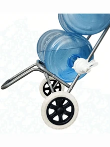 Shopping Trolley, Waterproof, Wear-Resistant, High Quality, With Soft Wheels, Made Of Premium Oxford Fabric, Available In Multiple Colors, 95 X 24 X 32cm, MAX WEIGHT SUPPORT 50KG - Black - View 5