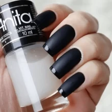Kit 2 Top Coat Anita Matte And Neon 10ml - Immediate Shipping - Trong sáng - Xem 5