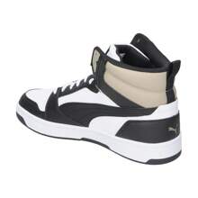 Zapatilla Alta Puma Rebound para Hombre – Deportiva en Color Blanco, Negro y Marrón – Sneaker con Cierre de Cordones – Estilo Casual – Versátiles y Cómodas – Modelo 392326-22 - Marrón - Ver 5