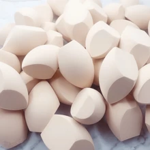 3 pezzi di spugne per il trucco extra-large, grandi miscelatori per il trucco, in materiale idrofilo che si espande in acqua, applicazione rapida del trucco, morbidi sulla pelle, ideali per il fondotinta, riutilizzabili senza perdere pezzetti, alta densità e rimbalzo, strumento per il trucco di qualità superiore