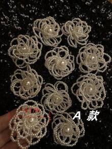 鞋履配件纯手工编织DIY配件多种方式适合多种类型 - 白色 - 查看 4