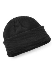 Cappello senza visiera in maglia monocromatico (unisex), cappello lavorato a maglia per la protezione delle orecchie, personalizzabile con logo, adatto per l'autunno e l'inverno