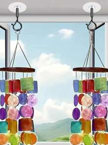 4 piezas Ganchos modernos de acero inoxidable autoadhesivos - No se requiere perforación, fácil instalación, adecuado para colgar plantas pequeñas y decoraciones - Hecho de metal y plástico duraderos, ahorro de espacio, con recubrimiento antioxidante - Multicolor - Ver 3