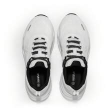 Men's Comfortable & Breathable Walking Running Tennis Shoes Nighttime Visibility MovePropel Athletic Gym Workout Jogging Cross Training Fashion Sneakers - 白色 - 查看 5