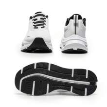 Men's Comfortable & Breathable Walking Running Tennis Shoes Nighttime Visibility MovePropel Athletic Gym Workout Jogging Cross Training Fashion Sneakers - 白色 - 查看 6