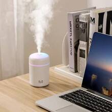 Air Humidifier Diffuser 300ml Aroma Therapy Purifier Device - 玫紅色 - 查看 5