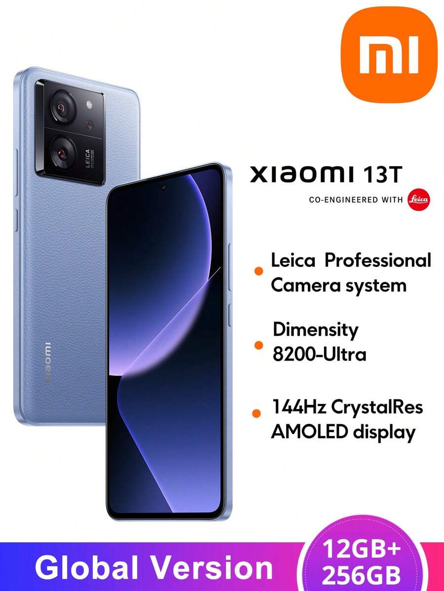 Xiaomi Smartphone Xiaomi 13T 5G, versión global, 12GB+256GB, procesador ...