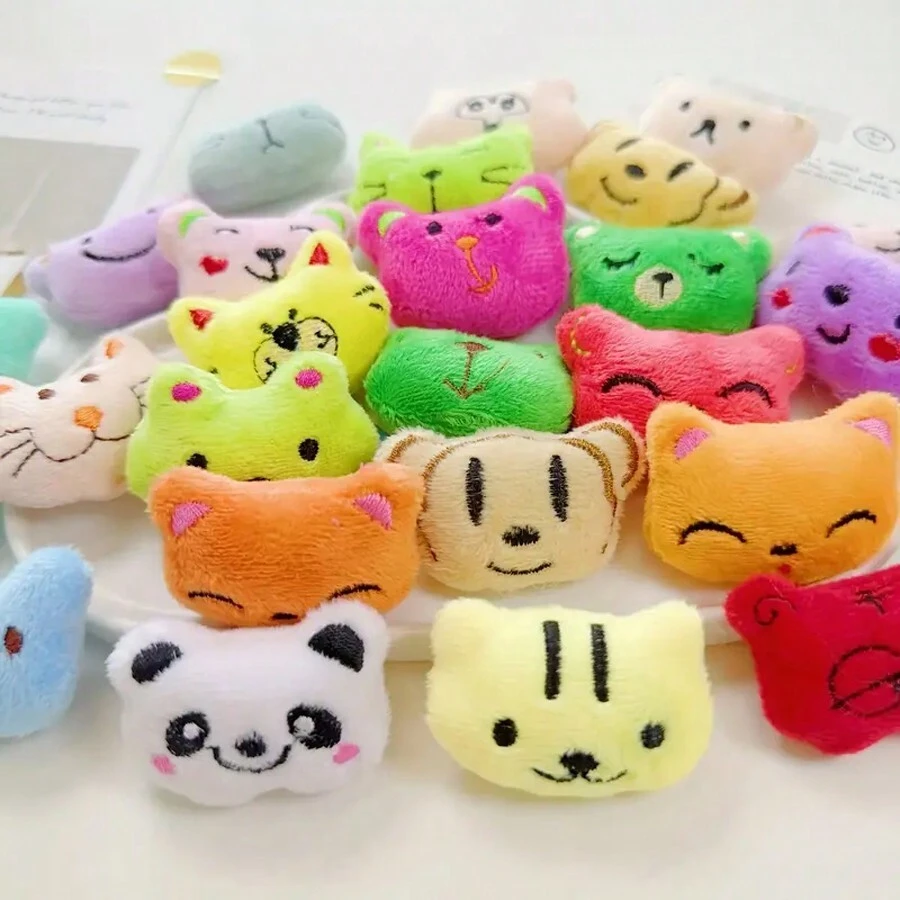 10pcs/Set Adorable Mini Plush Animal Toys - Cute Plush Animal Keychains, Suitable As Children's Birthday, Children's Day Party Gifts, Gift Bag Fillers, Classroom Rewards (Random Styles)