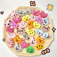 10pcs/Set Adorable Mini Plush Animal Toys - Cute Plush Animal Keychains, Suitable As Children's Birthday, Children's Day Party Gifts, Gift Bag Fillers, Classroom Rewards (Random Styles)
