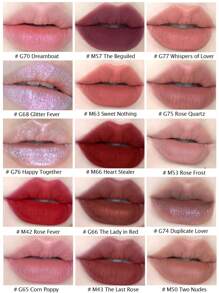 GIRLCULT Love Whisper 哑光唇釉 M66 诱惑诱惑 | 柔滑质地，浓郁丝绒般柔润 | 轻盈哑光唇釉，液体唇膏 | 持久显色，附赠礼品 - M66 Heart Stealer - 查看 5