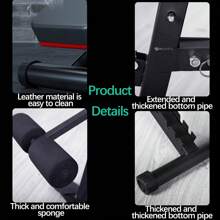 DDCAQIOUA [Upgraded Version]Multifunctional Fitness Bench, Sturdy, Foldable, Adjustable Weight Bench, Barbell Bench Press And Sit-Up Training Equipment, Multifunctional Fitness Chair For Fly Training, Suitable For Fitness Enthusiasts To Use Indoors And Outdoors As A General Sports Accessory.