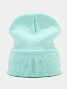 [Personalizzato] 1 pezzo Berretto unisex personalizzato con testo, nome o logo, berretto lavorato a maglia con bordo arrotolato, adatto per uso quotidiano e può essere regalato ad amici, familiari e amanti. Colorato, carino, adorabile, divertente, kawaii, stile Y2K, elegante, unisex, casual, personalizzato, unico, regali ideali per lui, regali ideali per lei, lei, ragazzo, ragazza, famiglia, amici