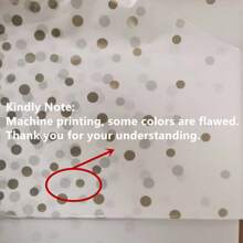 قطعة واحدة من الطاولة البيضاء والنقاط الفضية القابلة للتخلص منها، غطاء طاولة الحفلات المستطيل لعيد الميلاد والتخرج والمطعم وحفلات الزفاف والأعراس وحفلات الشاي في الحديقة