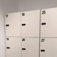 1 件简单 3D 数字贴纸，数字墙贴门牌号