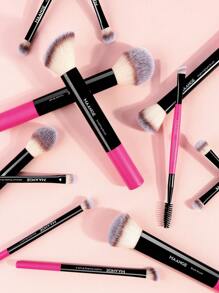 MAANGE 13pcs Professional Soft Long Tube Makeup Brush Set With Colorful Cosmetic Bag,Soft Foundation Brush, Eyeshadow Brush, Eyebrow Brush, Blending Brush,Highlight Brush,Concealer Brush,Makeup Brush For Powder Liquid Cream,For Daily Use And Travel,Makeup Accessories Gifts For Friends ﻿ ﻿ ﻿ - 彩色 - 查看 7