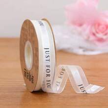 50yards Tulle Ribbon For Flower Bouquet Wrapping And Gift Wrapping, 2.5cm Width, Cake Packaging, Floral Craft Supplies,