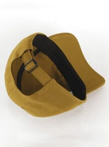 MOOND Unisex Women Men Plain Adjustable Minimalist Dadhat Baseball Cap Casual - 摩卡棕 - 查看 3
