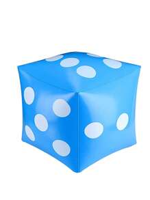 1pc PVC盒子拼图KTV酒吧年会减压积分活动游戏道具充气骰子 - 彩色 - 查看 4