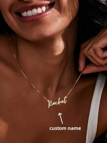 1 件定制爪子名字项链、宠物项链、多名字项链、狗爪项链、宠物纪念项链、妈妈的礼物、她的生日礼物圣诞礼物 - 彩色 - 查看 1