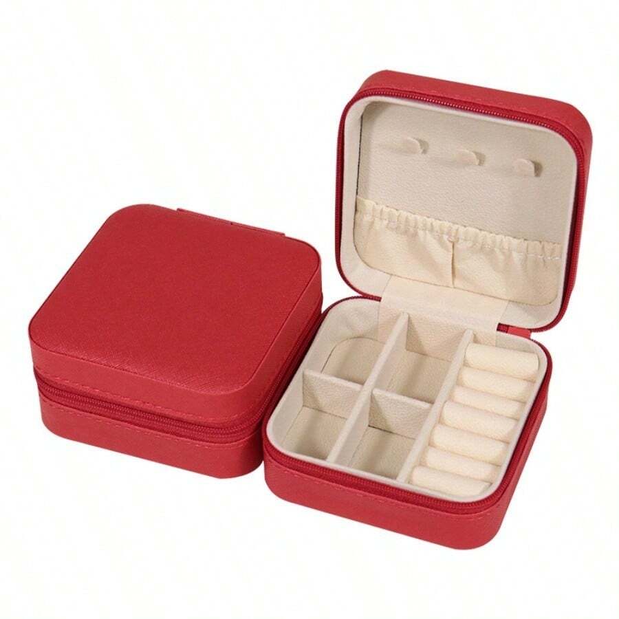 珠宝盒珠宝戒指项链耳环收纳盒珠宝收纳盒家居收纳包化妆包化妆品收纳洗漱包女士礼品