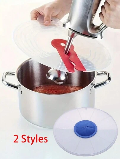 1pc Silicone World Egg Beater Bowl Cover Splash Waterproof Plastic Bowl Cover Egg Mixer Anti Splash Lid Kitchen Cooking Gadget Egg Tools Egg Beater Bowl Cover, Splash-Proof And Waterproof Bowl Cover, Egg Beater Splash-Proof Cover, Kitchen Cooking Gadgets, Egg Tools