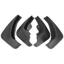 4Pcs Mud Flaps All-Weather Front And Rear Wheel Splash Guards Flares Kit No Drilling Mudguards Mudflaps Compatible For Renault Capture 2013-2019 - Black - View 8