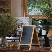 Multipurpose Small Blackboard, Foldable Double-Sided Black And White Message Board, Various Sizes Available For Shops And Advertisements - Multicolor - View 8