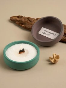 1 件装硅胶模具圆形碗形用于制作蜡烛罐、水泥花园植物种植花盆混凝土模具、家居装饰 - round bowl mold - 查看 1