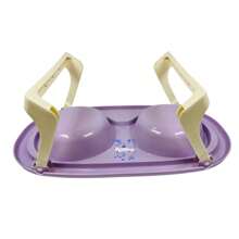 Double Adjustable Elevated Feeder And Waterer For Dogs And Cats - Blåröd - Visa 5