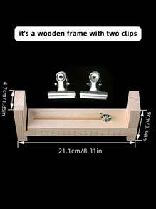 3pcs/Set Practical Wooden Durable DIY Hand Embroidery Bracelets Weaving Loom Frame, Suitable For Red String, Jade Necklace, Hair Bracelet, Clothing Line Weaving Tools