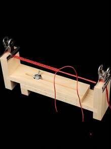 3pcs/Set Practical Wooden Durable DIY Hand Embroidery Bracelets Weaving Loom Frame, Suitable For Red String, Jade Necklace, Hair Bracelet, Clothing Line Weaving Tools