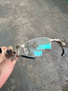 Male And Female Non-Prescription Frames2 - 杏色 - 查看 2