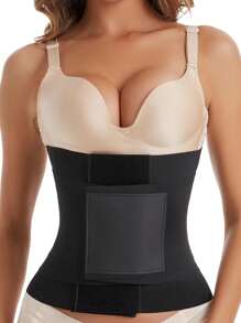 3pcs Adjustable Hook And Loop Waist Trainer Belt, Sports Corset Band For Postpartum Body Shaper - Multicolor - View 14