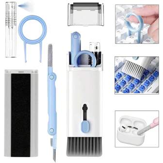 Electronics Cleaner Kit 7 In 1: Brush Included For Bluetooth Earbuds/Laptop/Phone/Keyboard/Screen/