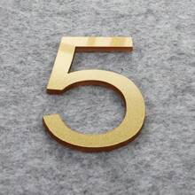 1 件简单 3D 数字贴纸，数字墙贴门牌号