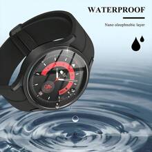 5 Stücke/Set Hochschutz Displayschutzfolie kompatibel mit Samsung Watch 4/5/6/7 HD gehärtetes Glas Film für 40mm 42mm 43mm 44mm 46mm 47mm