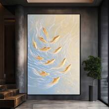 Large UnFramed Wall Art Decor - Abstract, Impressionism, Naturalism Artistic Style-For Bedroom, Bathroom, Office-Festival Gift - Theme