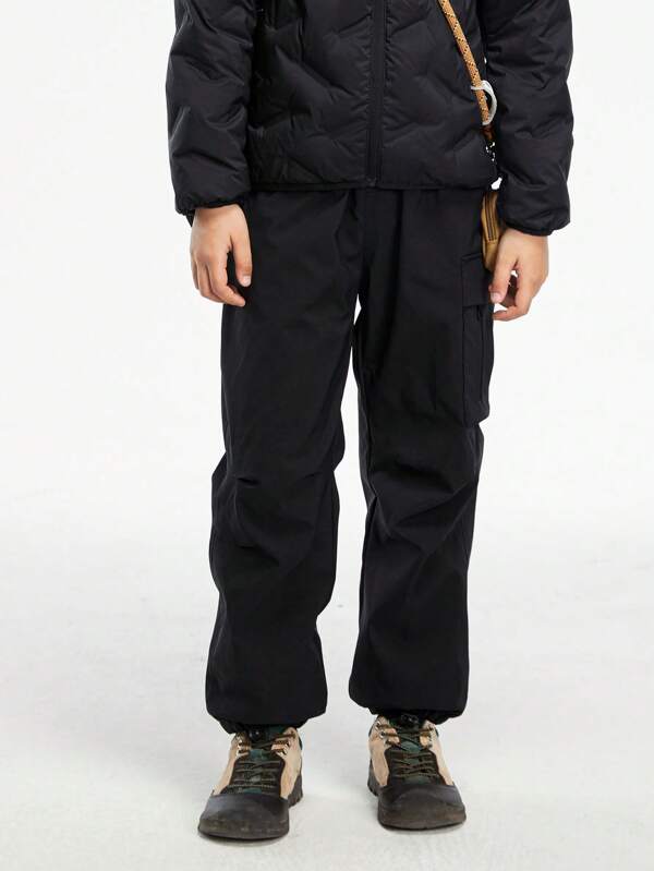 Balabala Tween Boys Functional Outdoor Thermal Lined Pants, Waterproof , Winter 2024 Collection