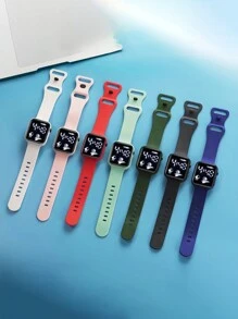 2 Stücke/1 Stück neue LED Digital Astronaut Flugzeug Uhr, minimalistisch und mehrfarbig, geeignet als Halloween, Weihnachts-, Geburtstagsggeschenk, Partneruhr