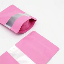 100pcs Resealable Packaging Bags, Black Gift Wrapping Bag, Small Business Double-Sided Color Smell Proof Bags For Food Storage Flat Bags, Opaque Mylar Bags, Suitable For Small Business Double - Sided Color Smell Proof Bags For Food Storage Flat Bags, Birthday Gift Organizer, Wedding Party Props, Suitable For Wedding Birthday Holiday New Year Party Valentine's Day