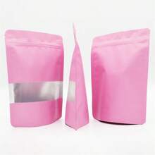 100pcs Resealable Packaging Bags, Black Gift Wrapping Bag, Small Business Double-Sided Color Smell Proof Bags For Food Storage Flat Bags, Opaque Mylar Bags, Suitable For Small Business Double - Sided Color Smell Proof Bags For Food Storage Flat Bags, Birthday Gift Organizer, Wedding Party Props, Suitable For Wedding Birthday Holiday New Year Party Valentine's Day