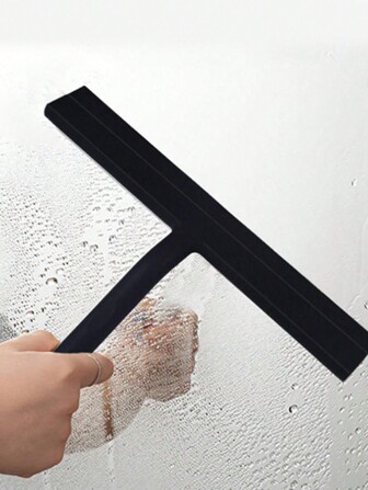1 pieza Limpiacristales de vidrio práctico, Raspador de espejos, Limpiador de jabón, Herramienta de limpieza de azulejos para baño y cocina, Cocina, Baño, Hogar, Proveedores de artículos para el hogar