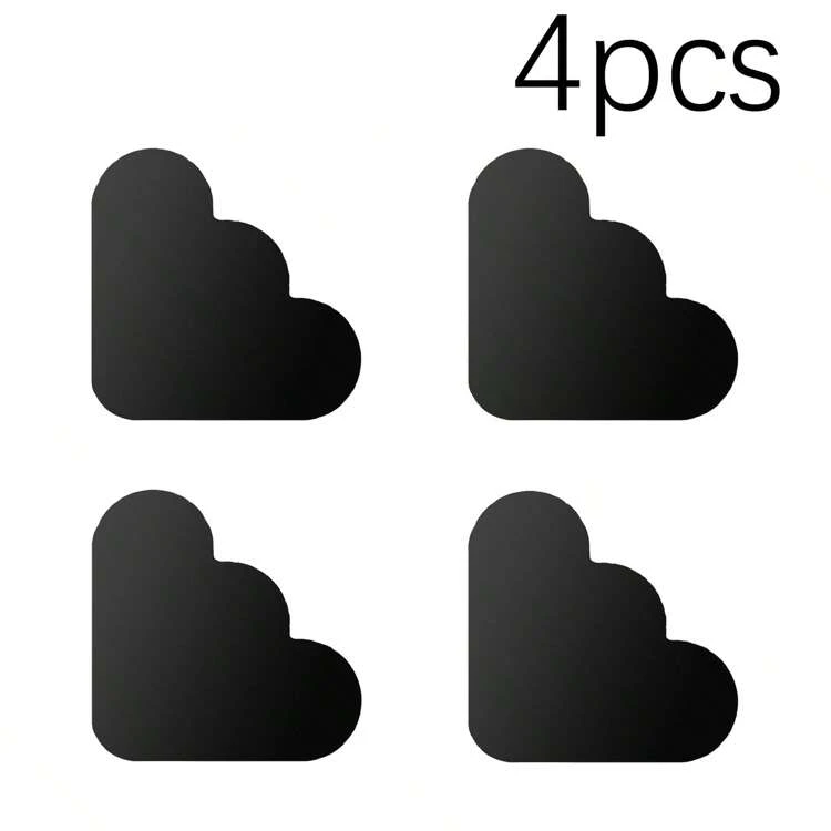 4/8/12PCS Rug Stickers,Rug Gripper,Rug Tape, Washable Reusable Tape For Area Rugs,Double Sided Carpet Tape Stickers,Anti Slip Grippers Rug Grip,Keep Area Rugs Corners From Curling And Bunching, Applicable For Hardwood Floors And Tile, For Kitchen/Bedroom/Door Mat - Black - View 13