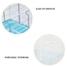 Large Hamster Cage 4pcs/Set, DIY Cage, Suitable For Hamsters, Gerbils, Mice, Rats, Guinea Pigs, Rabbits, Chinchillas And Other Small Animals. - 黑色 - 查看 5