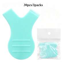 30 Pcs Y Lash Lift Tool Y Shape Eyelash Brush Lash Lift Brush Silicone Grafting Eyelash Lift Brush For Eyelash Extension Clean Up - Multicolor - View 11