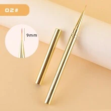1/11 Peças Pincel Liner de Arte de Unhas, Pincel de Pintura com Padrão de Listras, Pincel de Extensão de Gel Acrílico UV, Caneta de Desenho e Escultura, Ferramenta de Manicure, Pincel de Unhas - Dourado - Visão 21