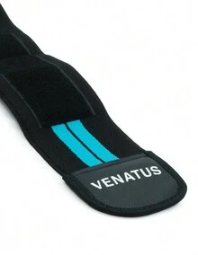VENATUS Muñequeras Premium Soporte Muñecas Gym Crossfit Tipo Venda - Azul - Ver 5
