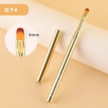 1/11 Peças Pincel Liner de Arte de Unhas, Pincel de Pintura com Padrão de Listras, Pincel de Extensão de Gel Acrílico UV, Caneta de Desenho e Escultura, Ferramenta de Manicure, Pincel de Unhas - Dourado - Visão 18