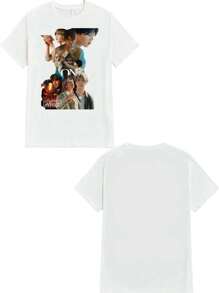 Unisex StreetWear T-Shirt 100% Cotton NEW! - 白色 - 查看 2